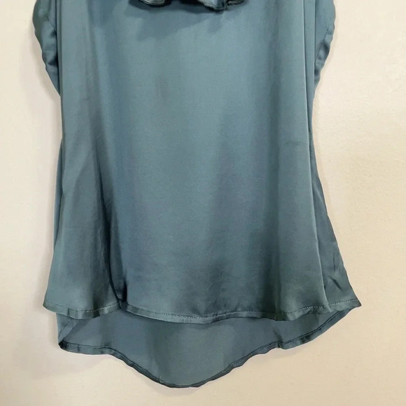 Chaser Silky Ladder Back Teal Cami - Picture 4 of 9